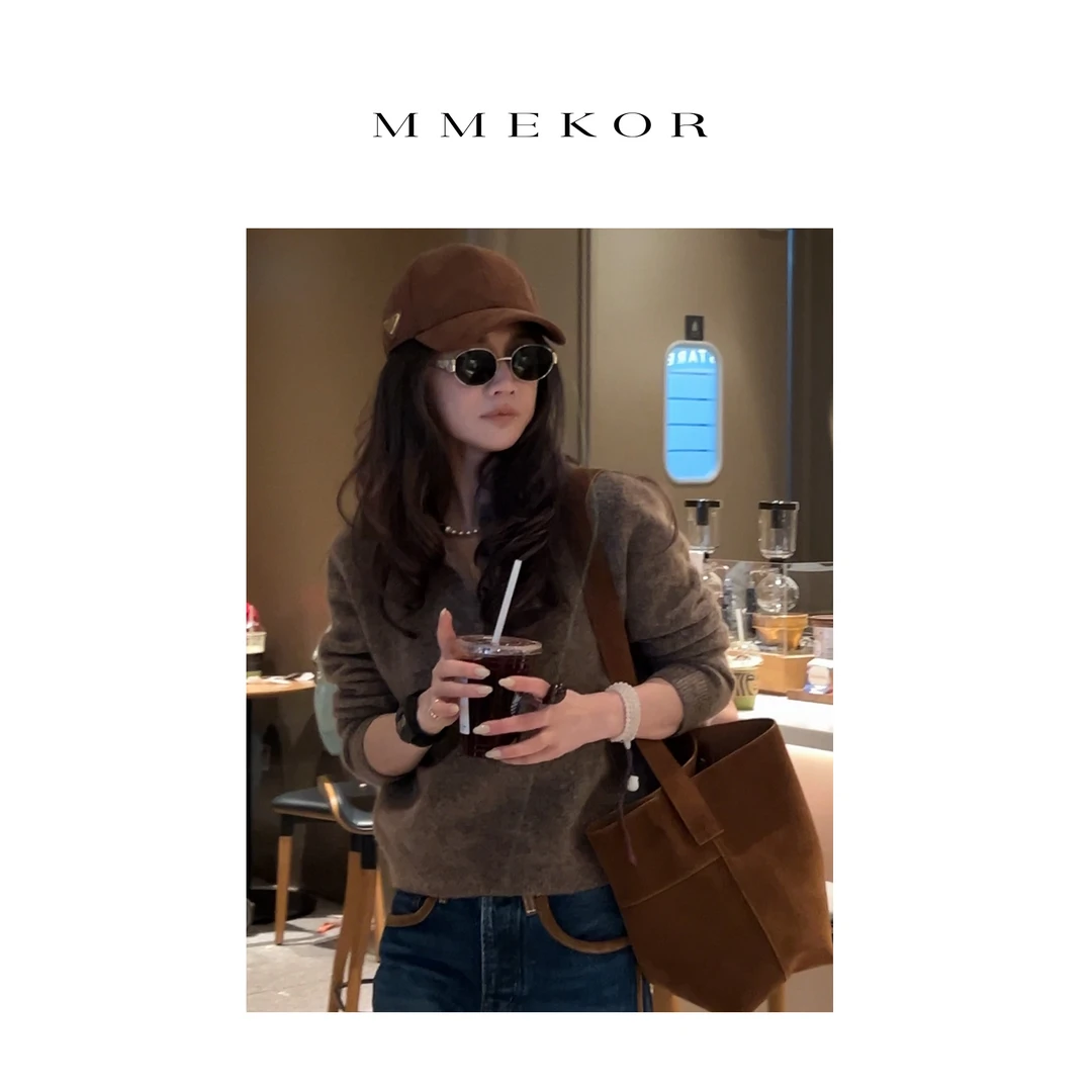 MMEKOR “大表姐毛衣”   智性通勤高级上衣 88255