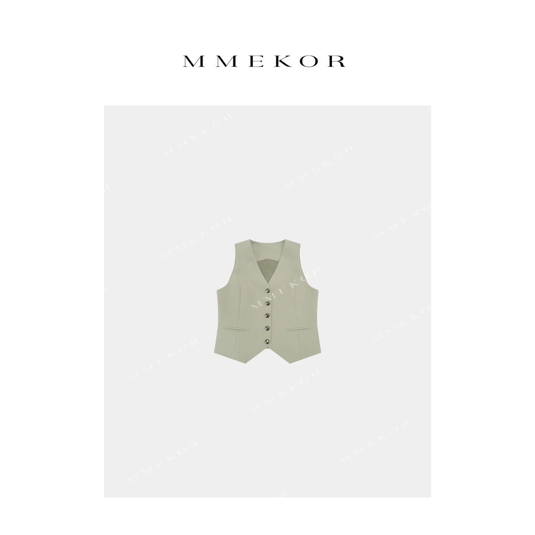 MMEKOR“知识分子”马甲 丁达尔穿搭西装马夹 87695