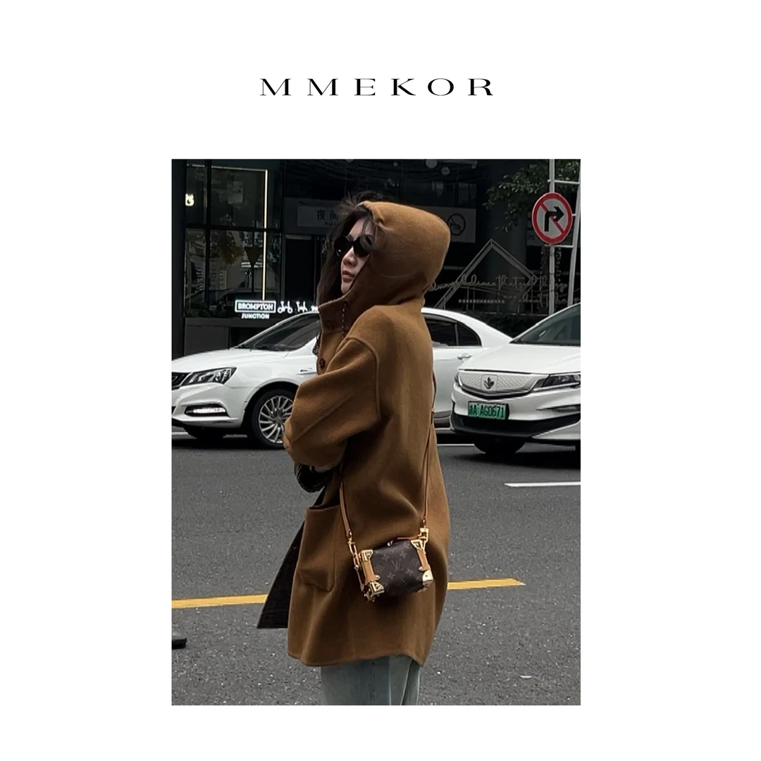 MMEKOR“迷迭肉桂”外套 2025新款末日美拉德风时髦上衣 88931