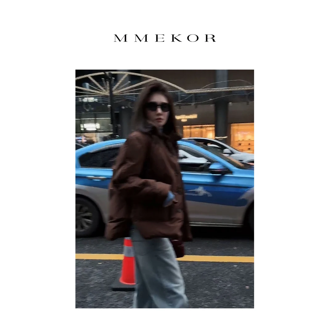 MMEKOR“北欧随记”羽绒服 2025新款末日美拉德风百搭上衣 88920