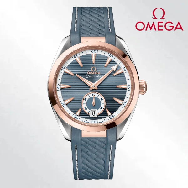 99新 Omega/欧米茄 海马150玫瑰金/表径41mm腕表