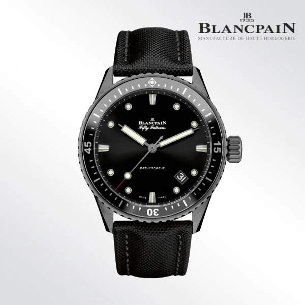 99新  Blancpain宝珀/五十噚5000/表径43.6mm手表