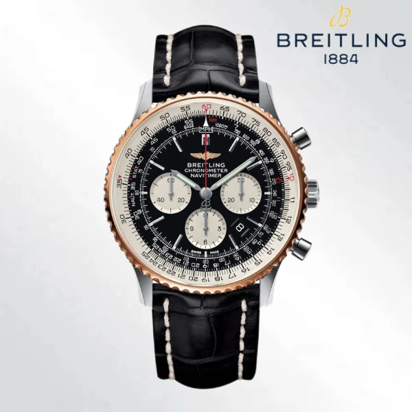99新 BREITLING/百年灵 /航空计时B01/46表径/公价79400元/腕表