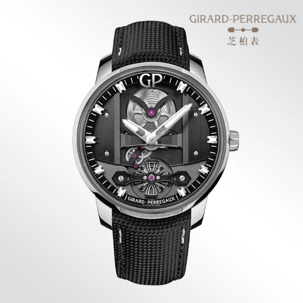 99新 Girard- Perregaux/芝柏表 三金桥/表径44mm/公价168000元表