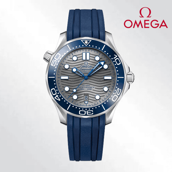 全新未使用 Omega/欧米茄 海马300/表径42mm/公价45300手表