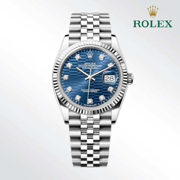 99新 Rolex/劳力士 日志型126234/表径36mm/公价92000元/蓝盘手表