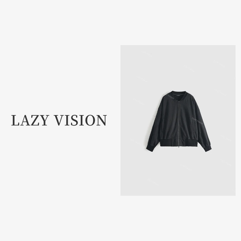 LAZYVISION休闲百搭女装卫衣外套ZMD-19052