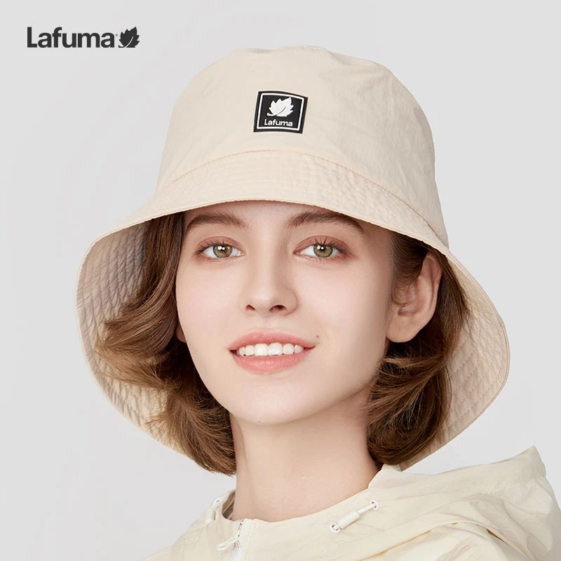 LAFUMA乐飞叶户外露营徒步防晒遮阳男女防泼水渔夫帽子LEHE4AC60
