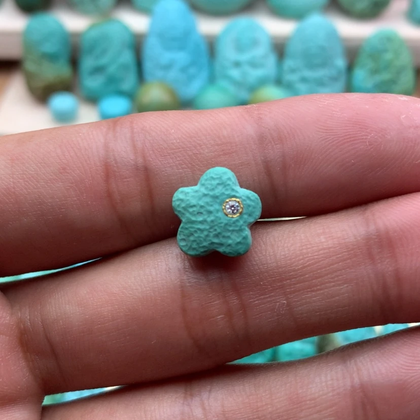 【闪购商品】绿松石珠宝奇石未镶嵌