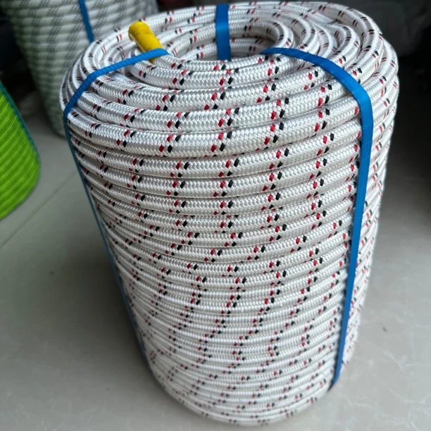 全涤纶外墙绳三层编织蜘蛛人作业编织绳大拉力结实耐磨粗线全编绳