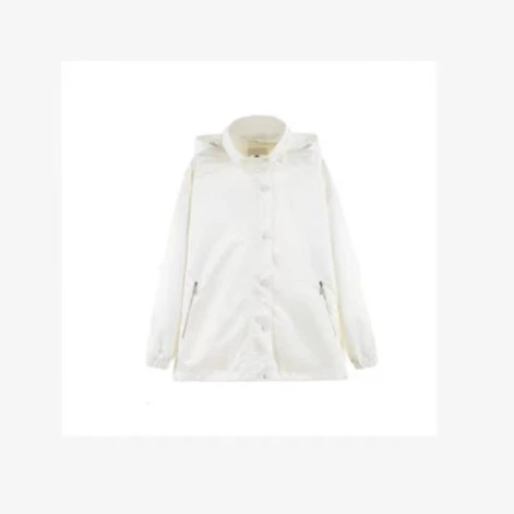 【纯白翅膀】钉珠羽毛外套防风保暖设计款.K0819b