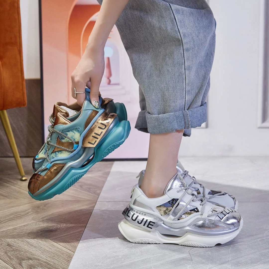 9801 百搭 新款 潮流 欧洲站 定制 老爹鞋 女鞋