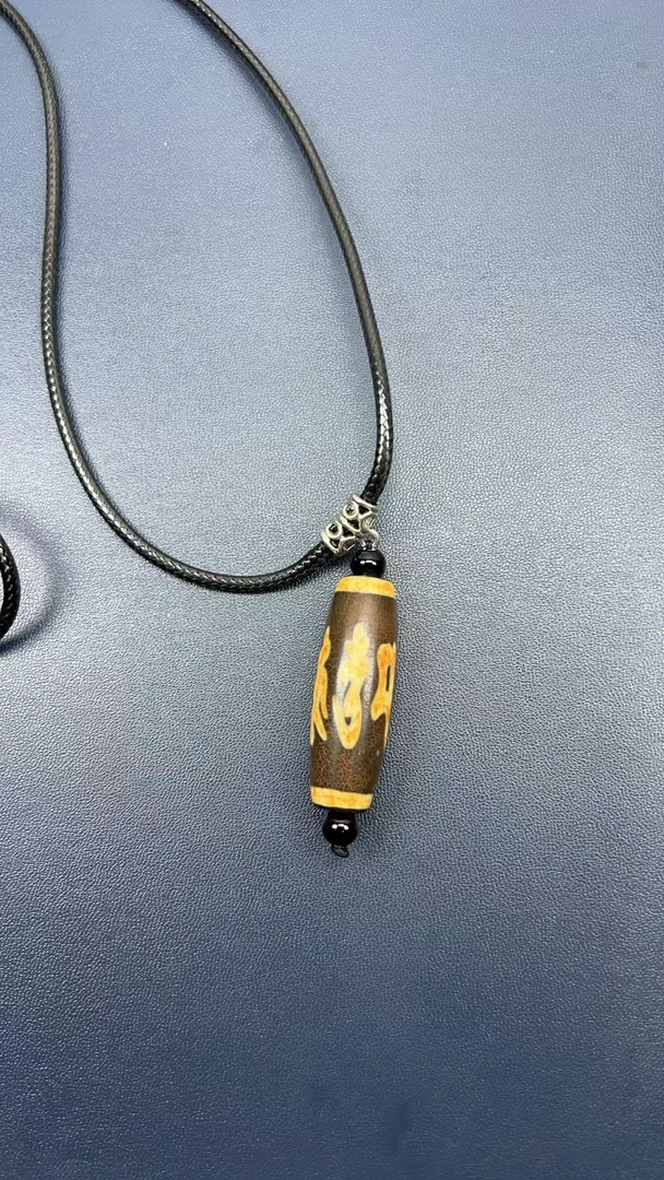 藏式复古吊坠项链6z