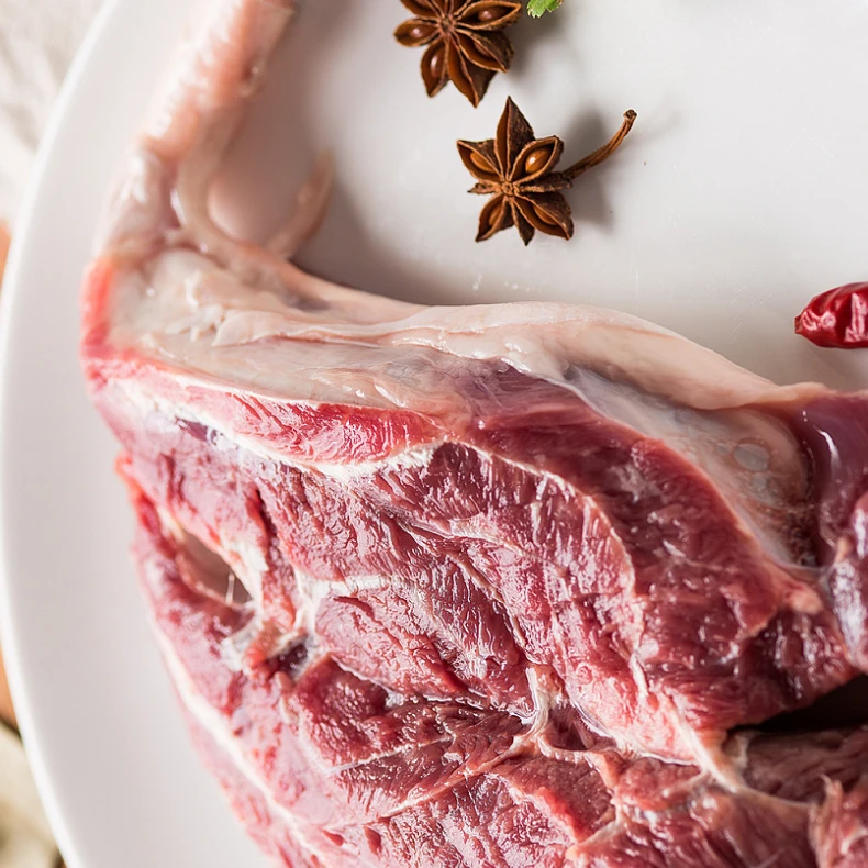 新鲜牛腱子肉质鲜嫩美味佳肴