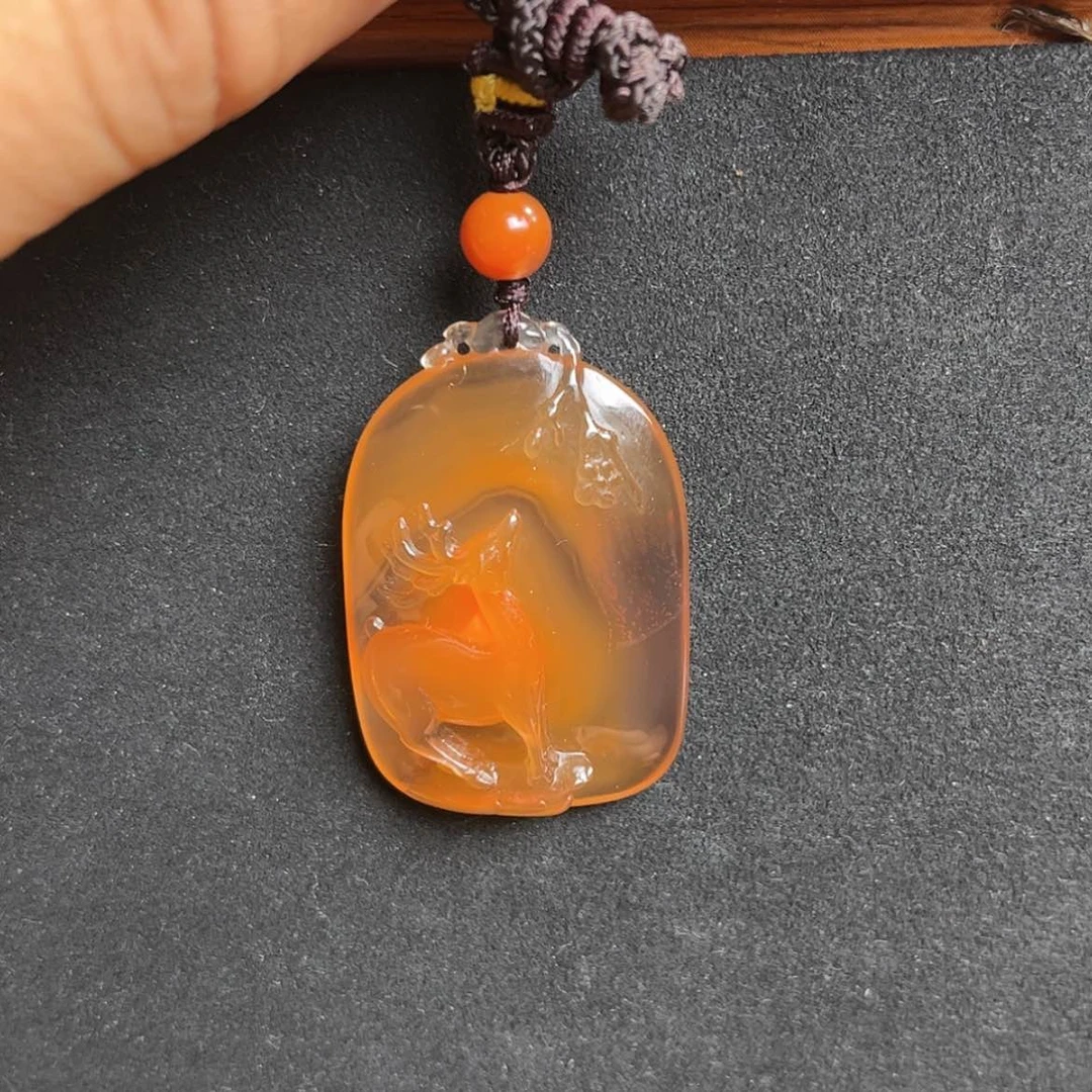 【闪购商品】南红玛瑙吊坠(赠链)未镶嵌
