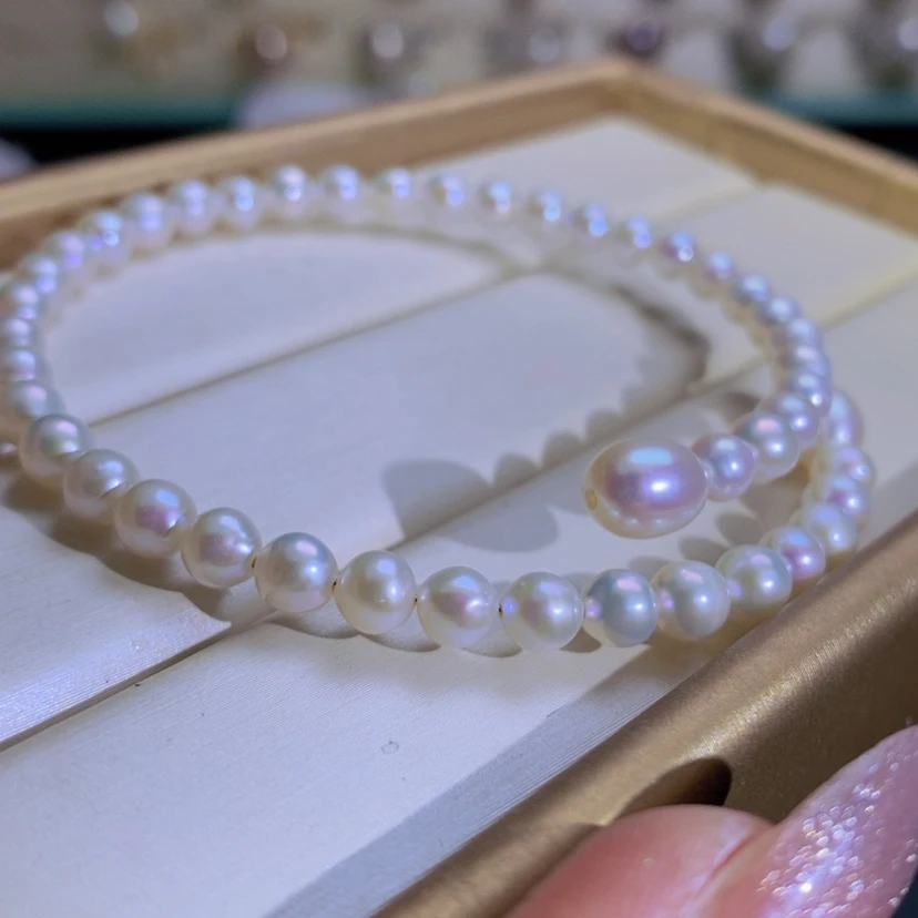 【闪购商品】淡水珍珠天然淡水珍珠合金