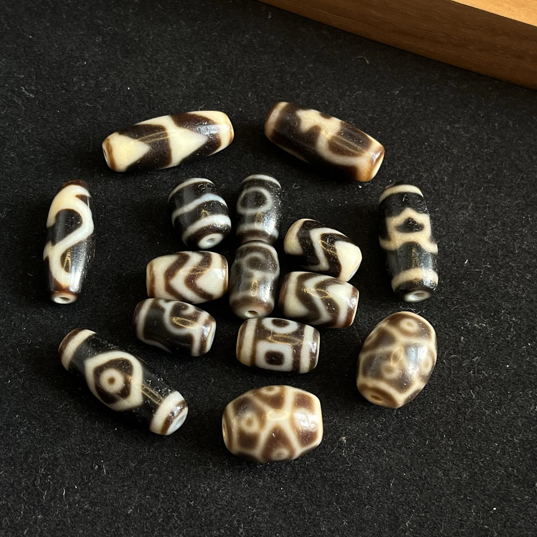 天缘精挑全品手工玛瑙珠桶珠达洛三眼九眼牙牙五眼款式可定制