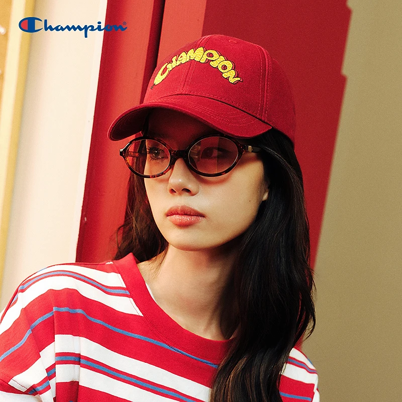 【蛇年限定】Champion运动帽情侣款2024冬季新款鸭舌帽女