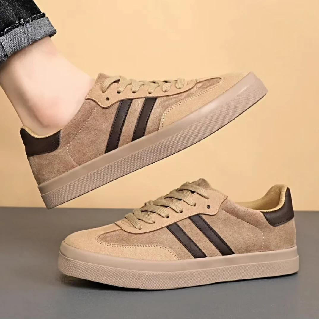 秋冬新款男鞋休闲板鞋时尚百搭潮鞋低帮软底运动舒适男鞋24087