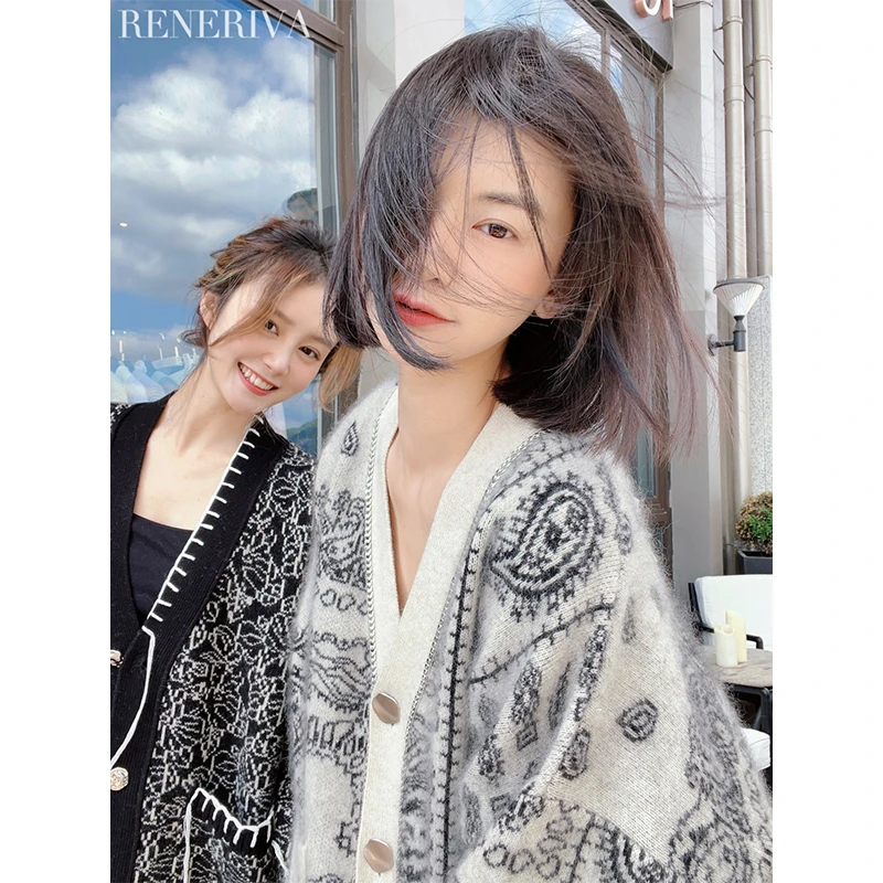 DIANA VENINA  图腾链条毛衣