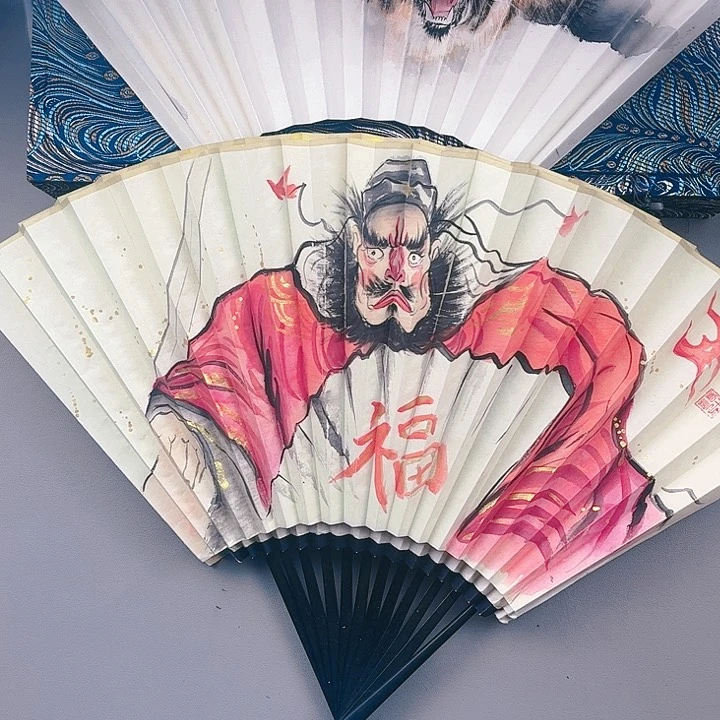 扇子95寸16方2.0扇面折扇