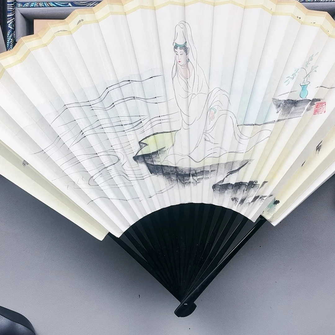 扇子95寸16方2.0扇面折扇