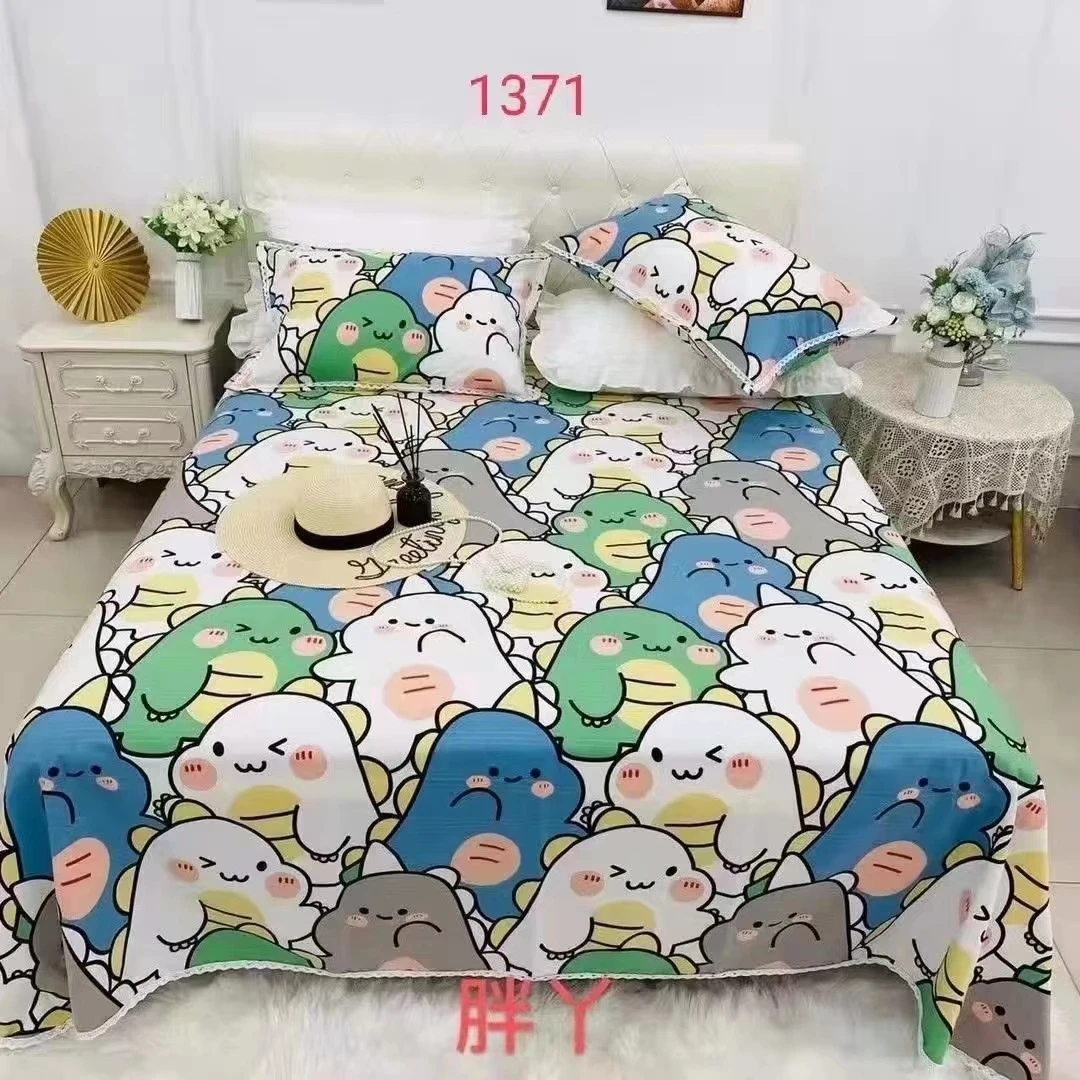三枚缎卡床单细纱老粗布床单只有床单
