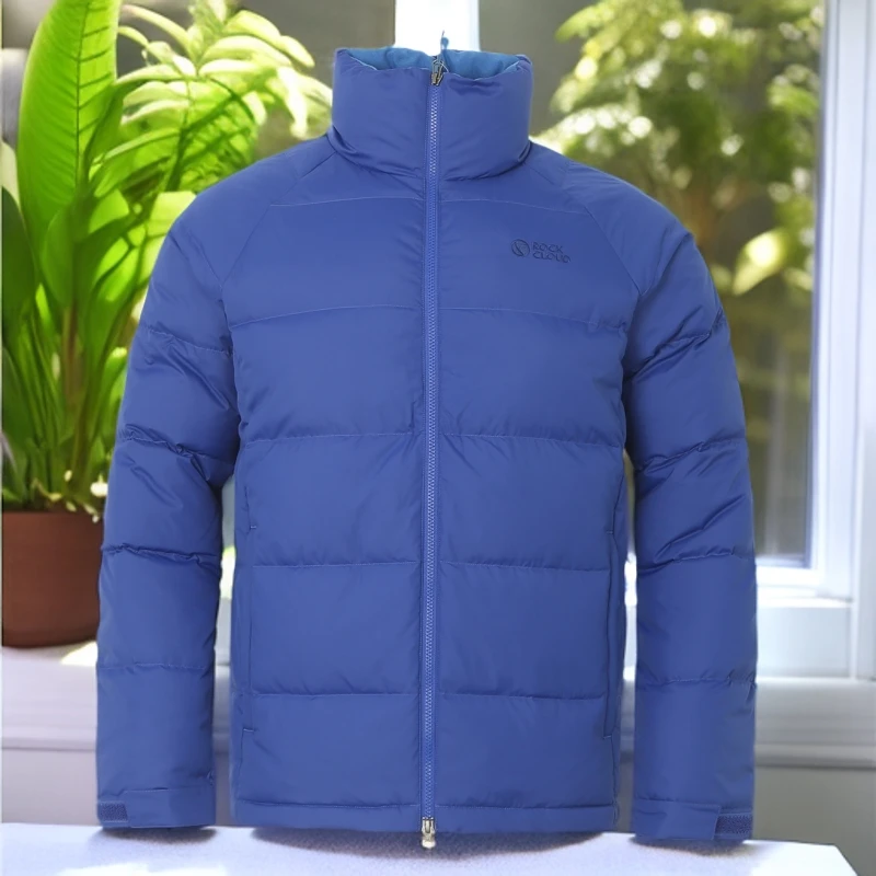 RockCloud/岩云特卖  户外运动休闲男士保暖时尚百搭立领羽绒服