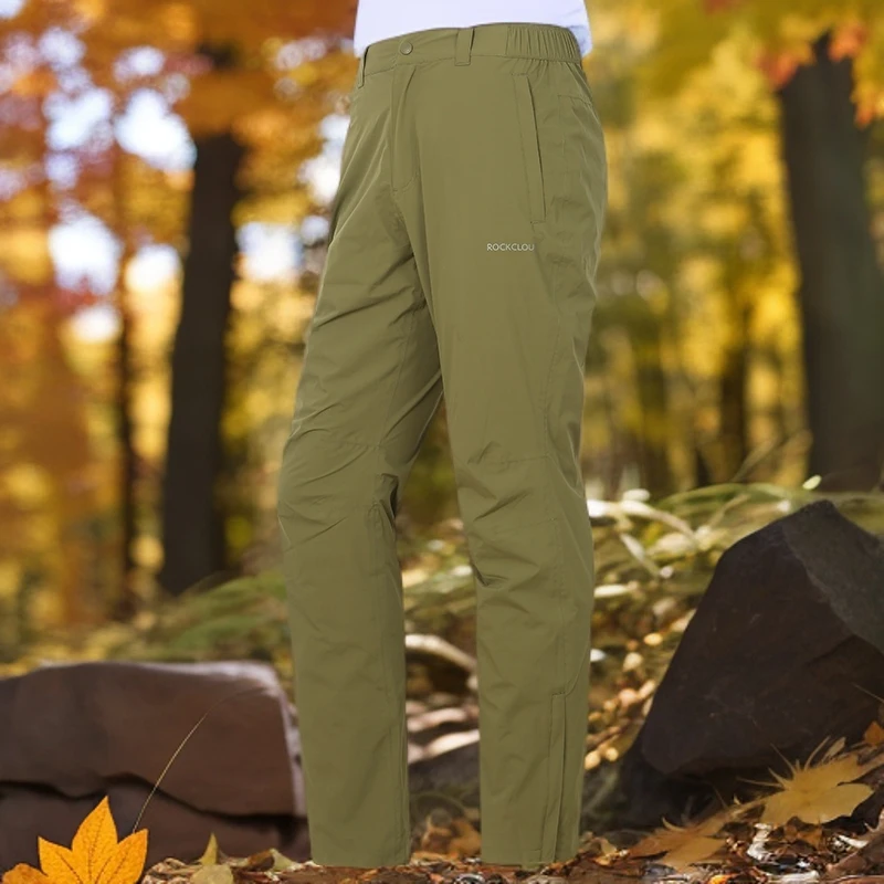 RockCloud/岩云春秋户外休闲舒适防风防水冲锋裤登山裤100