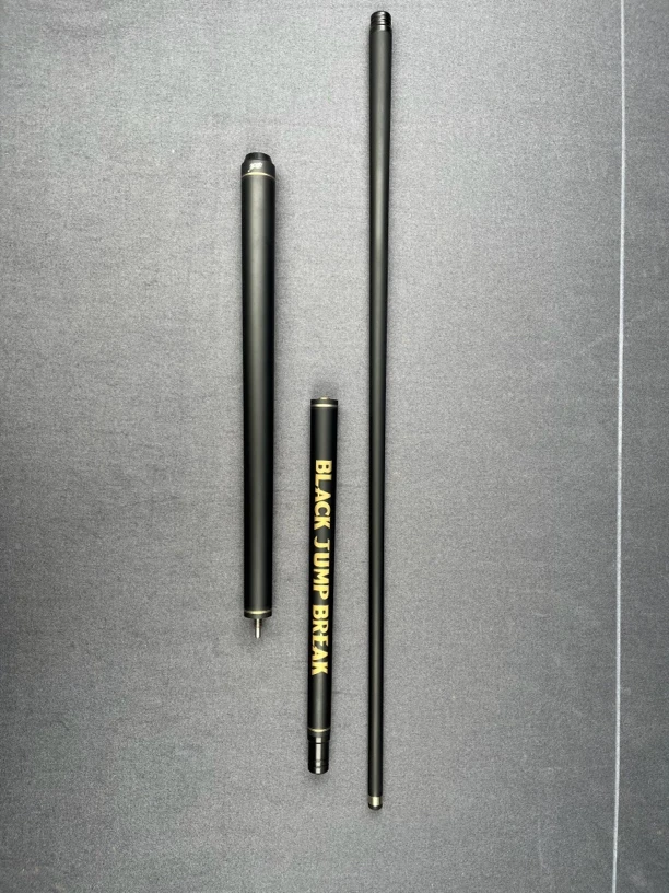 BK冲跳一体黑科技中式黑八暴力炸球开球扎球杆碳管美式台球杆