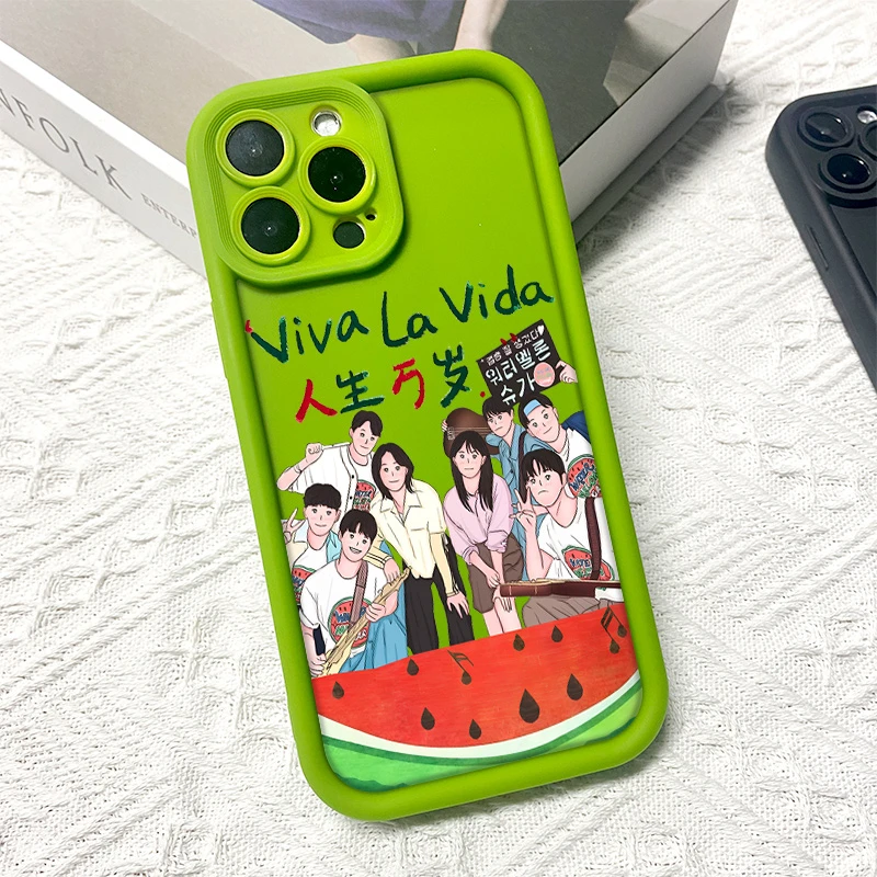 人生万岁适用华为oppo小米vivoiPhone13苹果15promax手机壳小众软