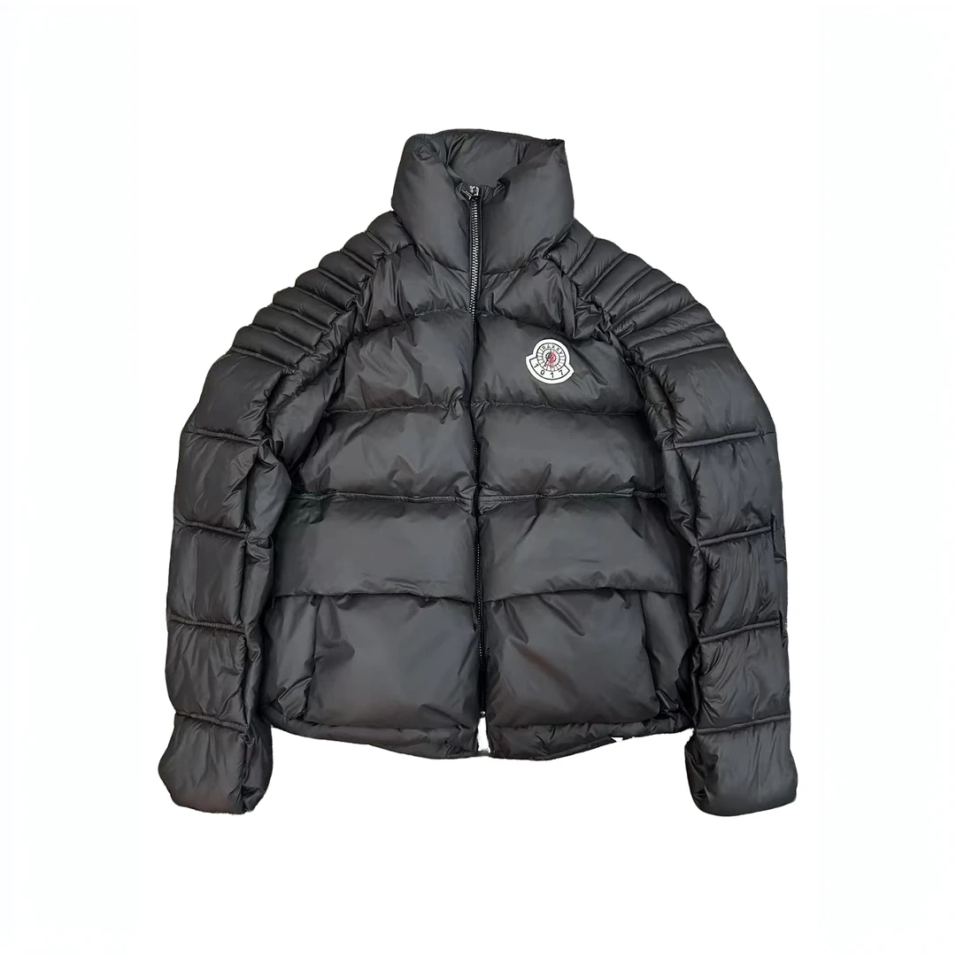 梦幻楼梯 25欧式风秋冬徽章字母阶梯绗缝绒外套A8080【玥】