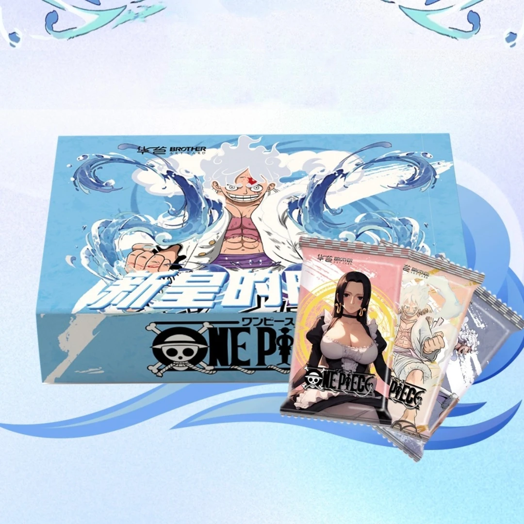 【碎/QR加一盒】华艺文创第二弹航海王动漫限量珍藏版盲盒卡牌