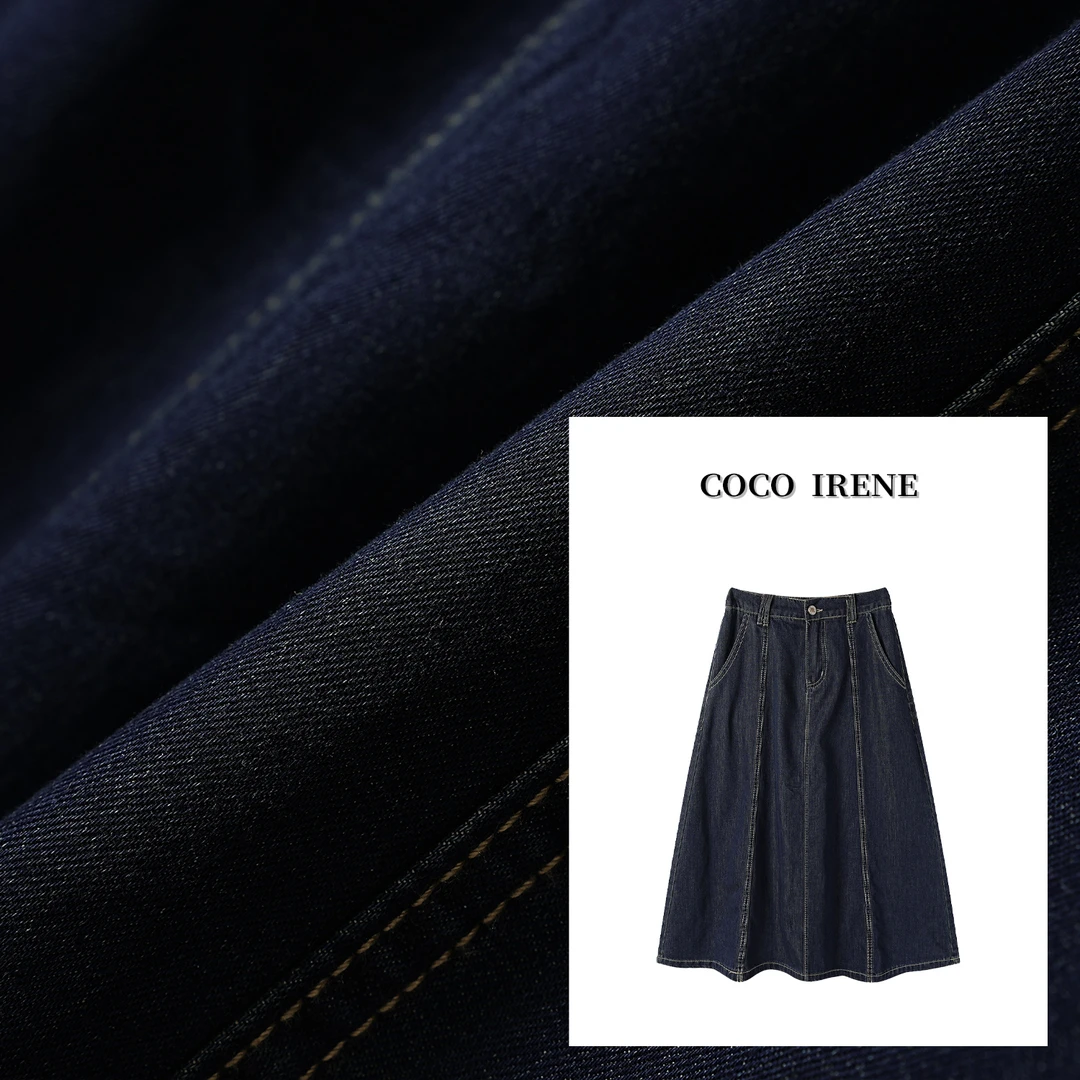 特价款 1279夏季新款简约百搭显瘦牛仔半身裙Z