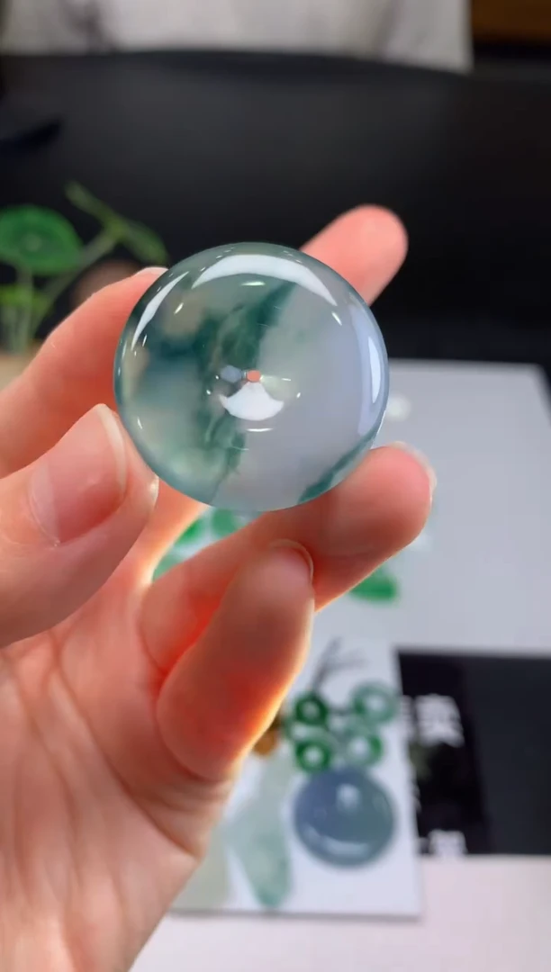 【闪购商品】定制翡翠未镶嵌吊坠-59037