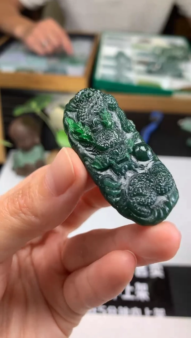【闪购商品】定制翡翠未镶嵌吊坠-58956