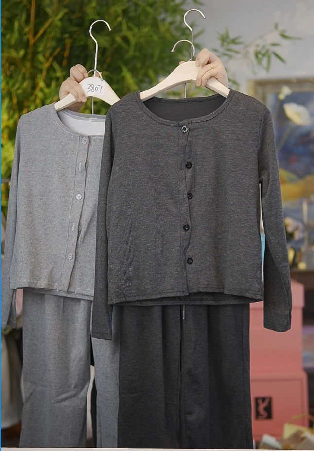 3807成人长袖休闲套装