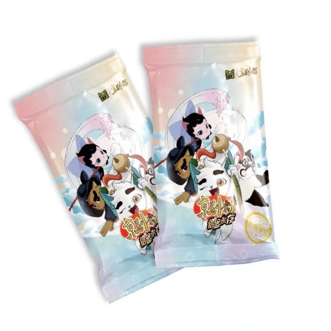 【拆盒】吉卡蛙 正版授权《京剧猫》典藏卡卡牌收藏盲盒产品(代拆)