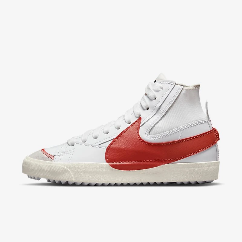 Nike/耐克BLAZER MID开拓者大钩皮面中帮运动休闲板鞋DH7690-100