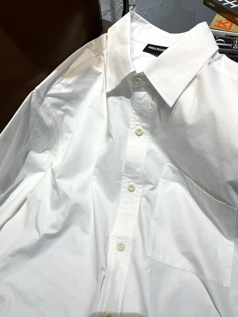 VIP studio 24AW 设计师款极简廓形百搭长袖衬衫