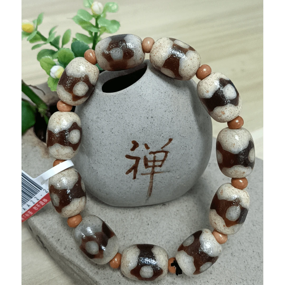 牙黄坛城手串H2TAA