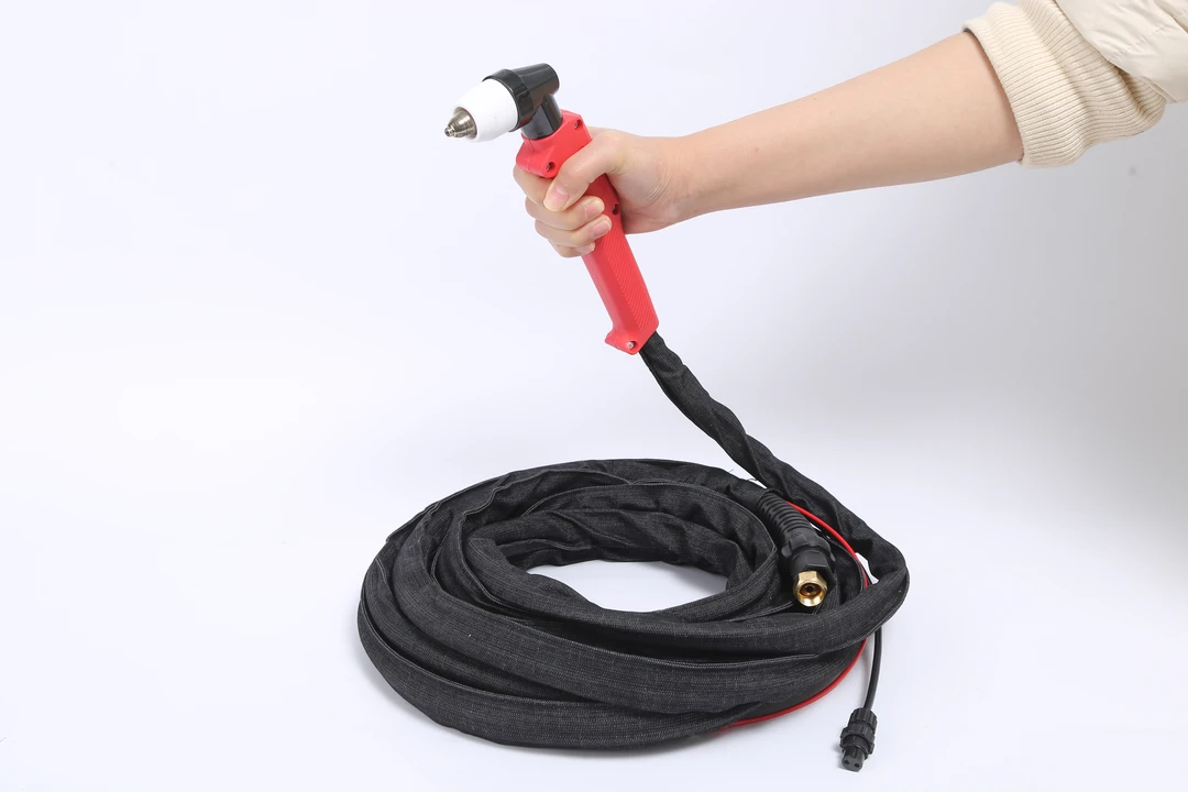 牛仔布套等离子P80割枪带线切割枪LGK80/100/120等离子切割机割把