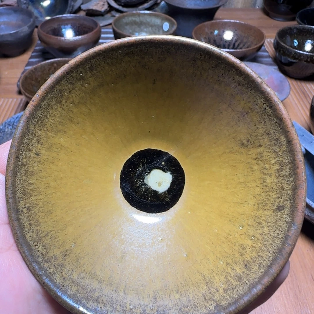 茶盏元垅山柴烧建盏直播闪购链接6