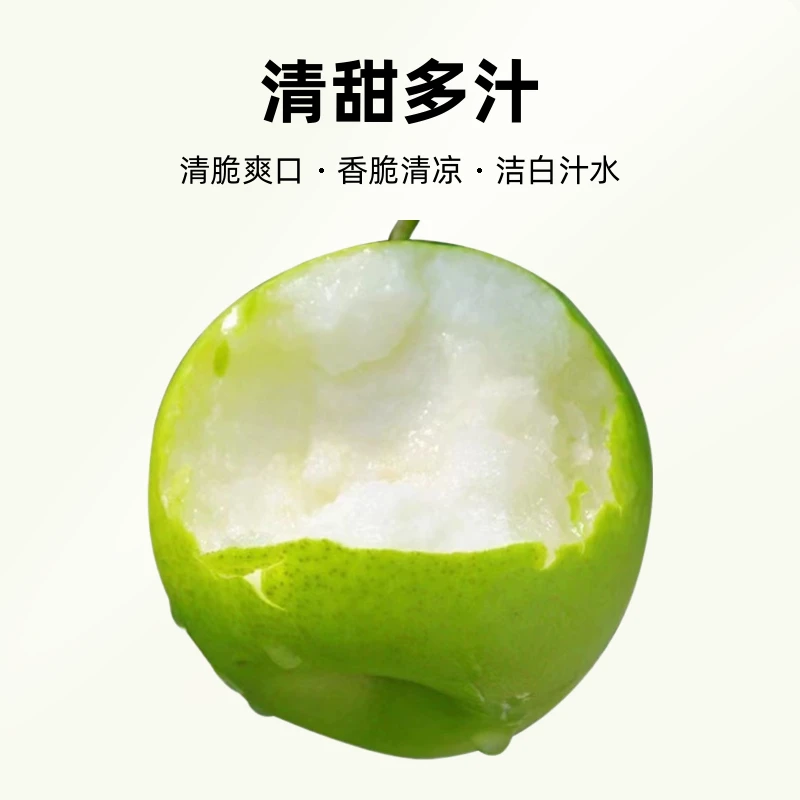 2024新鲜翠冠梨当应季水果皇冠梨3斤香脆清凉清脆看球洁白汁水
