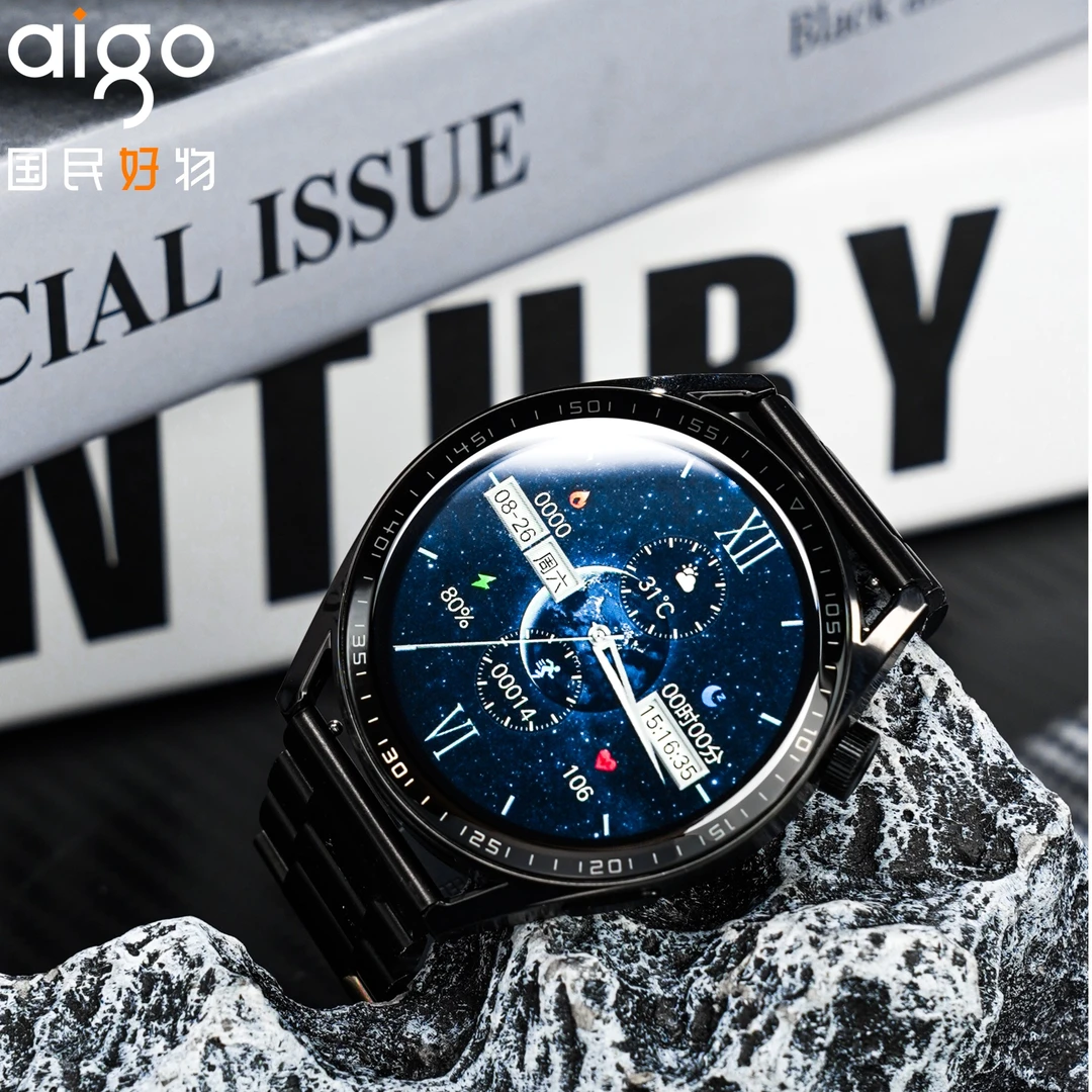 aigo/爱国者GT8智能手表离线支付通话黑科技防水多功能成人腕表