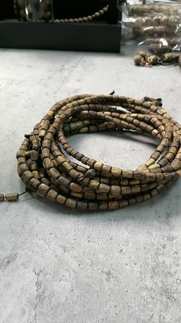 【闪购商品】沉香手串奇楠沉香0.5多圈长串桶珠多样性发一条