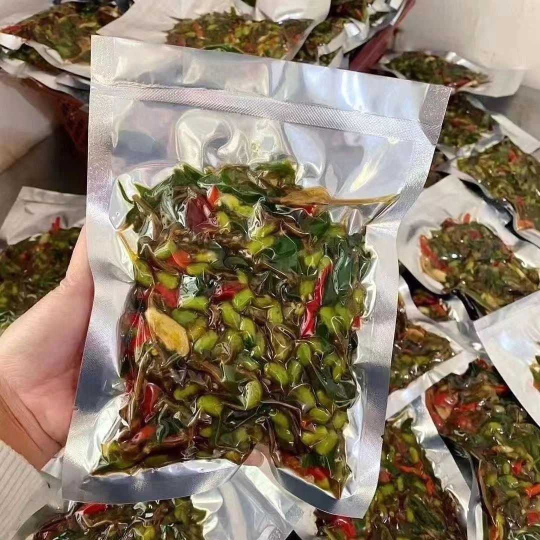 邳州辣椒毛豆炒小鱼干无添加青红椒炒锅烤鱼农家私房开胃即食香辣