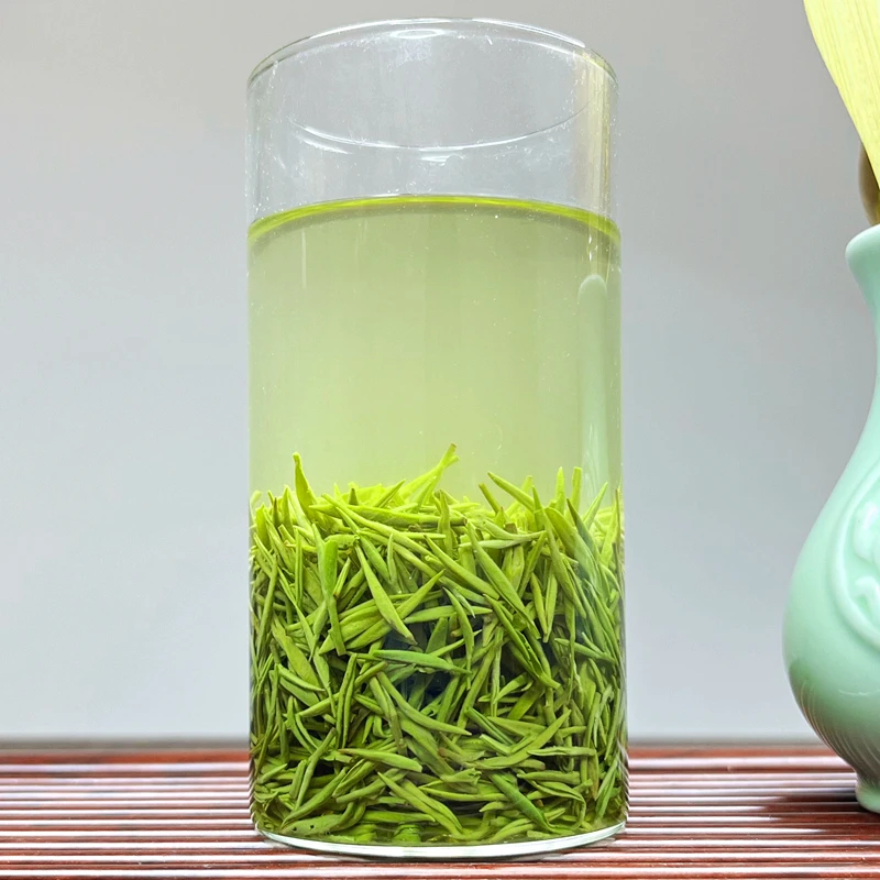 【浉河港信阳毛尖春尾芽】绿茶2025毛尖纯芽新茶罐装嫩芽炒青绿茶