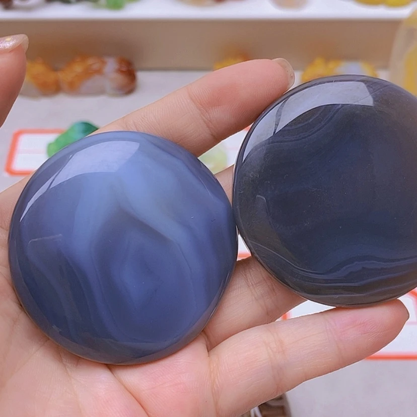 【闪购商品】玛瑙/玉髓颈饰未镶嵌月*