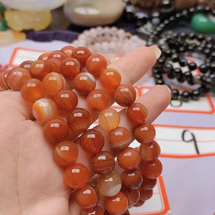 【闪购商品】玛瑙/玉髓珠宝半成品未镶嵌U****m